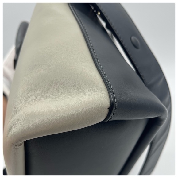 CHLOE Mini Baylee Two Tone Leather Satchel - Picture 8 of 14